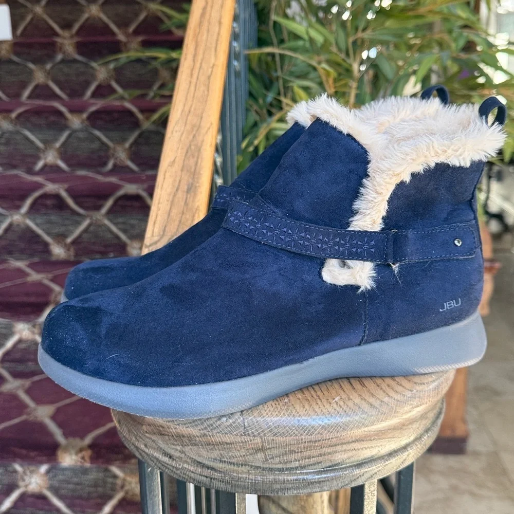 JBU NOMADIC LEATHER SUEDE UPPER LADIES booties SIZE 11 NWOT